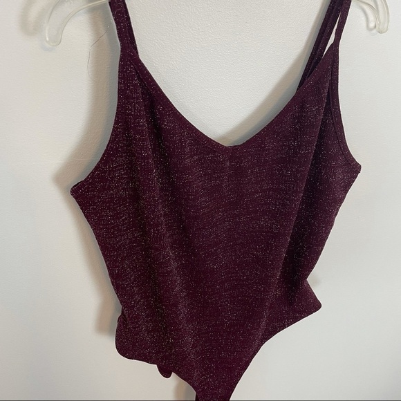 FOREVER 21 SHIMMER BODYSUIT - Picture 3 of 5